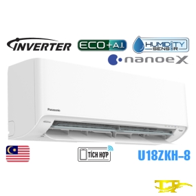 Điều hòa Panasonic 18.000BTU 1 chiều inverter U18ZKH-8