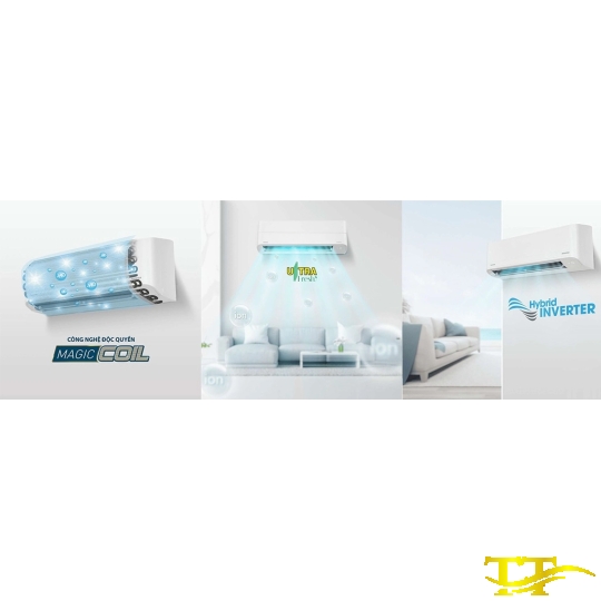 Máy lạnh Toshiba Inverter 2.5 HP RAS-H24S4KCVG-V